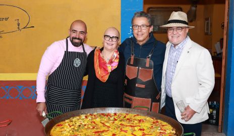  Germán de Luna, Nereida Ramos, Jesús Garza y Erasto Aldrett.