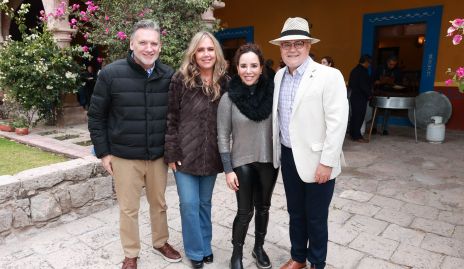  Sergio Solana, Ana Clara Bárcena, Aida Blanco y Erasto Aldrett.