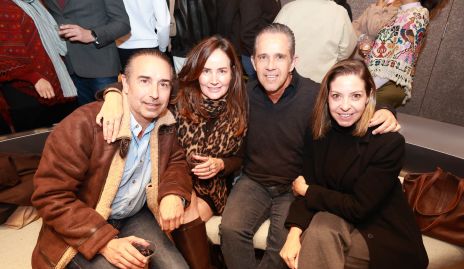  Alejandro Elizondo, Paulina Quiroz, Eduardo Espinosa y Cecilia Limón.