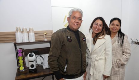  Juan Domingo Herrera, Liliana Martínez y Juana María Pacheco.