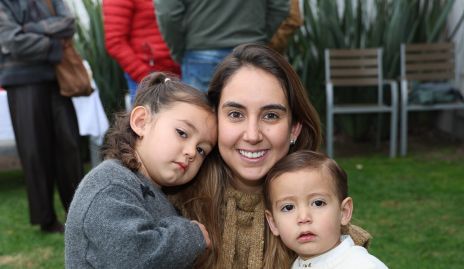  Camila Castillo, Lu Borbolla y Marcelo Castillo.
