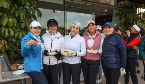  Elba González, Adriana Jiménez, Rocío Moctezuma, Blanca González y Cristy.