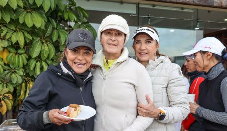  Patty Lara, Maru y Guille Hernández.