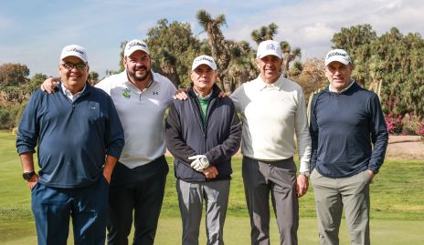  Armando Rentería, Rafael González, Raúl Suárez, Héctor Cansino y Guillermo Limón.