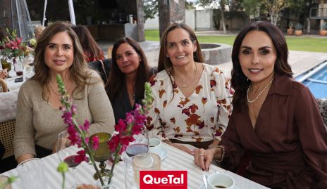  Pilar Díaz de León, Sara Gutiérrez, Gabriela Villanueva y Marianela Villanueva.