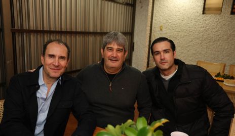  Luis Nava, Humberto Rodríguez y José Iga.