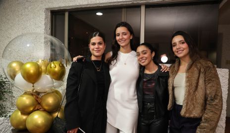  María Carreón, Cristina Nava, Paula Navarro y Valentina Nava.