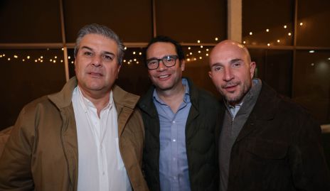  Salomón Dip, Xavier y Juan Pablo Nava.
