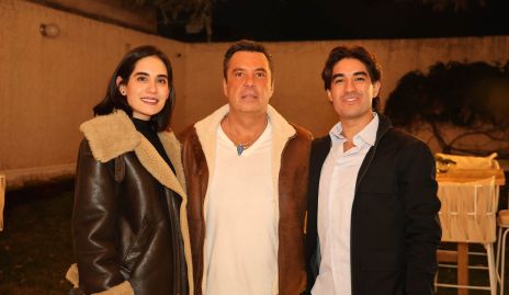  Mariana Rodríguez, David Lozano y José María Rodríguez.
