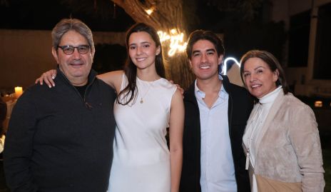  Humberto Rodríguez, Cristina Nava, José María Rodríguez y Claudia Quintero.