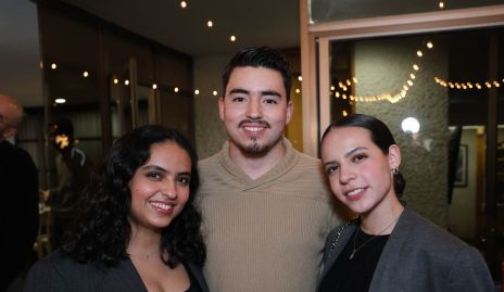  Liliana Tobías, José Andrés de la Torre e Isabel Tobías.