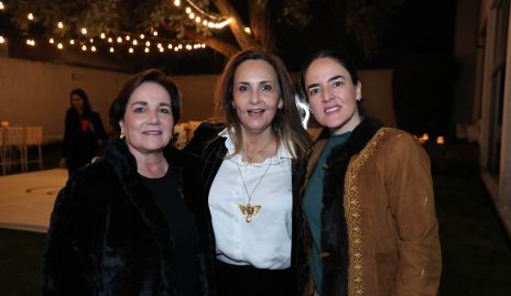  Sandra Estúa, Cristina Villalobos y Nancy Puente.