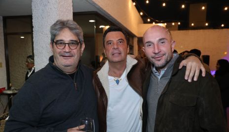  Humberto Rodríguez, David Lozano y Juan Pablo Nava.