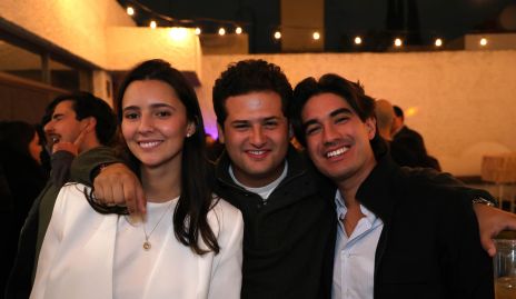  Cristina Nava, Marcelo González y José María Rodríguez.