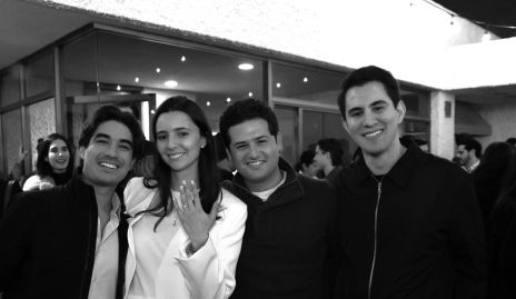  José María Rodríguez, Cristina Nava, Marcelo González y Enrique Salces.