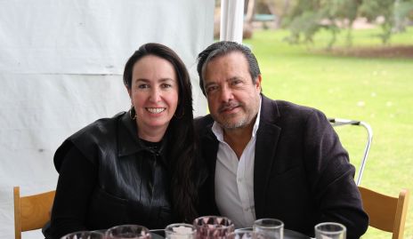  Ximena Burberg y Juan Carlos de la Rosa.