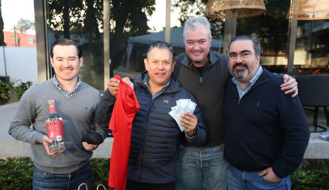 Beto Guevara, Santi Guevara, Juan Hernández y Juan José Leos.