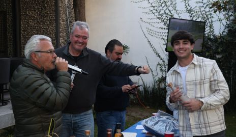  Jerónimo Gómez, Juan Hernández, Juan José Leos e Iñaki Abaroa.