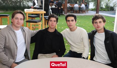  Santiago Toledo, Lucas Espinosa, Juan José Leos y Marcelo Sarquis.