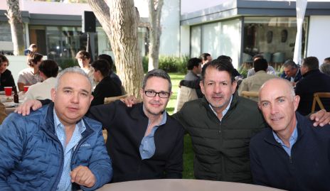  Jorge Villarreal, Alex Pérez, Obed Gutiérrez y Juan Carlos Nieto.