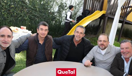 Juan Carlos Abaroa, Oscar Silos, Eduardo Espinosa, Saad Sarquis y Rodrigo Gómez.