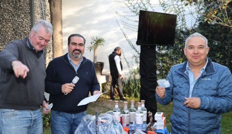  Juan Hernández, Juan José Leos y Jorge Villarreal.