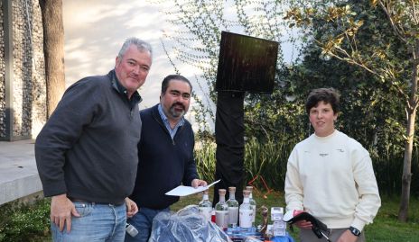  Juan Hernández, Juan José Leos y Mateo Espinosza.