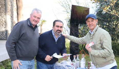  Juan Hernández, Juan José Leos y Gildo Gutiérrez.