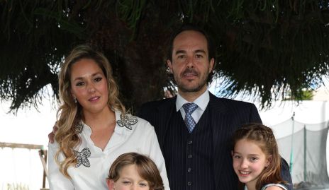  María Torres, Santiago Zamanillo, Santi y María Inés Zamanillo.