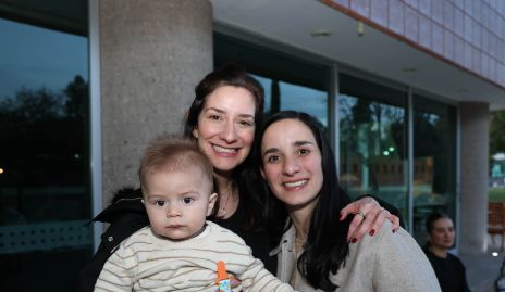  Mariana Lamas, Luli Lamas y José Miguel Madrigal.