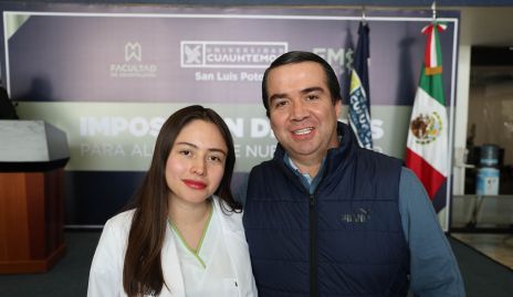  Danna Carolina y Miguel Ángel Martínez.