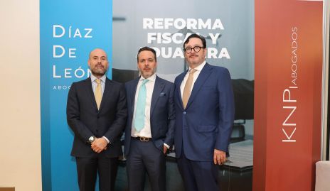  Jorge Barrera, Xavier Castro de la Maza y Germán González.