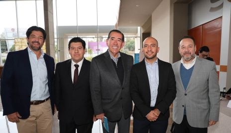  Marcelo Gutiérrez, Israel Arturo Bautista, Félix Bocard, Diego Bocard y Juan Carlos Conde.