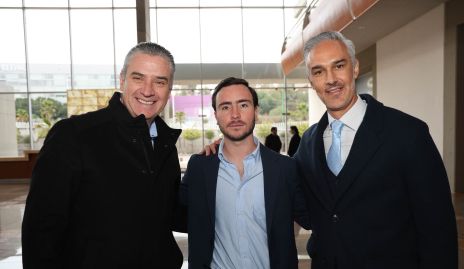  Alberto Ayala, Mateo Guerra y Oscar Estrada.