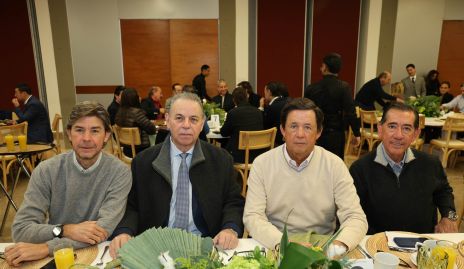  Jaime López, Miguel Valladares, Carlos López y Félix Bocard.