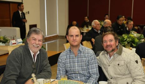  Juan Carlos Valladares, Miguel Valladares y José Manuel Rosillo.