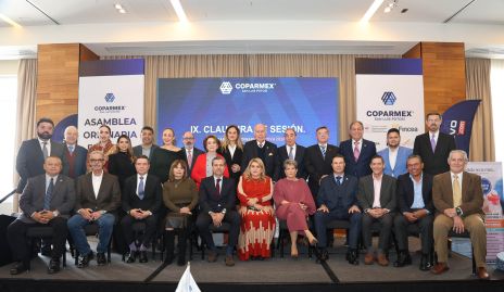 La Presidenta Ana María Abascal y la Mesa Directiva de COPARMEX 2025-2026.