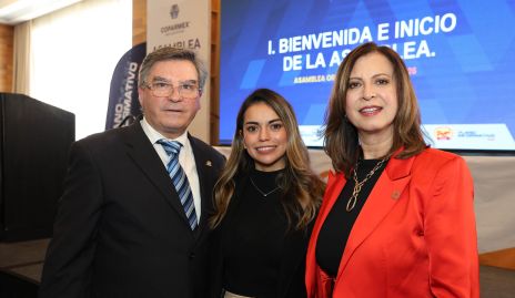  Luis Gerardo Ortuño, Emma Hernández e Imelda Elizalde.
