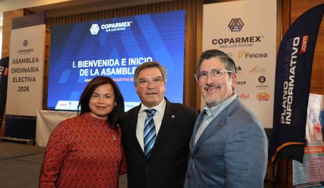  Mónica Rivera, Luis Gerardo Ortuño y Rodrigo Sánchez.