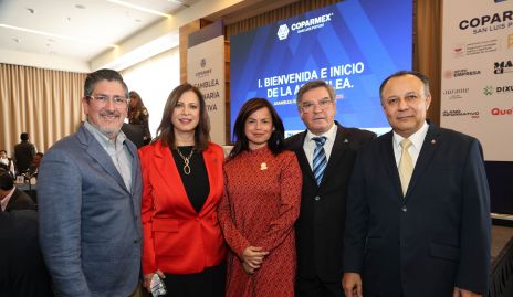  Rodrigo Sánchez, Imelda Elizalde, Mónica Rivera, Luis Gerardo Ortuño y Fernando Díaz de León.