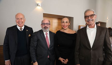  Manuel González, Jaime Chalita, Gabriela Ávila y José Mario de la Garza.
