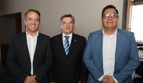  Javier Algara, Luis Gerardo Ortuño y Norberto Cueto.