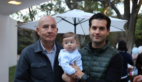  3 generaciones, José, Pablito y Pablo Zendejas.