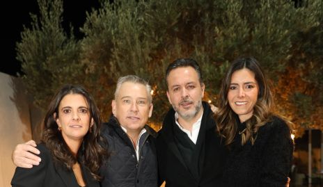  Daniela Rivero, Puy Galán, Xavier Castro y Gaby Labastida.