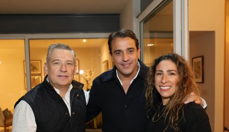  Puy Galán, Oscar Valle y Nina Benavid.