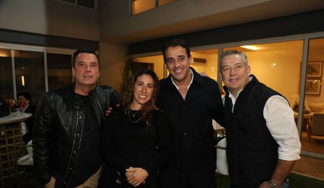 David Lozano, Nina Benavid, Oscar Valle y Puy Galán.