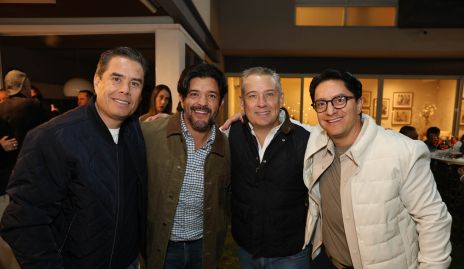  Memo Chávez, Marcelo Lozano, Puy  Galán y Félix Córdova.