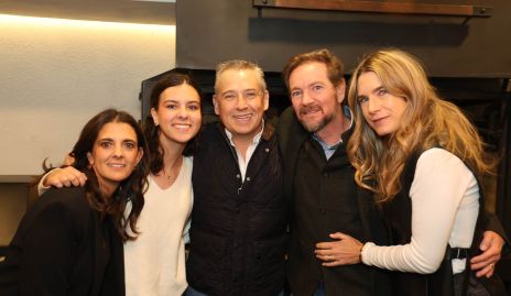  Daniela Rivero, Dani Galán, Puy Galán, José Manuel Rosillo y Lorena Ibarra.