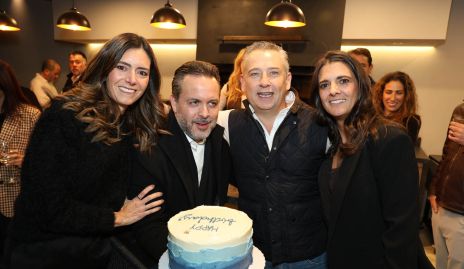  Gaby Labastida, Xavier Castro, Puy Galán y Daniela Rivero.