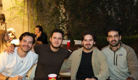  Carlos Esparza, Said Abud, Ricardo y Roberto Abud.